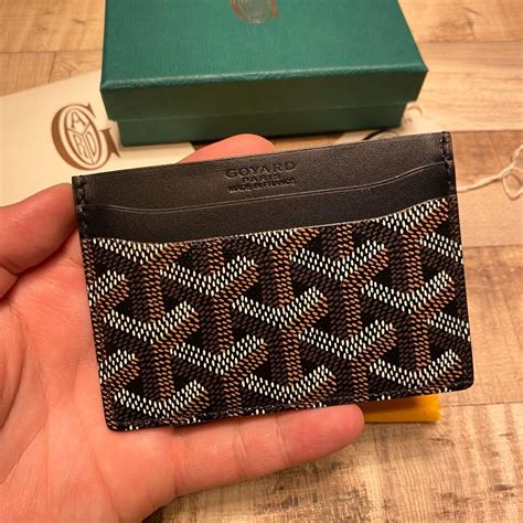 saint-sulpice card wallet price|goyard st sulpice card holder.